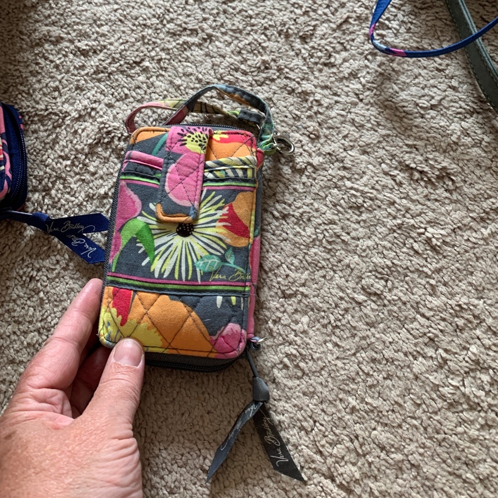 Vera Bradley mini wristlet